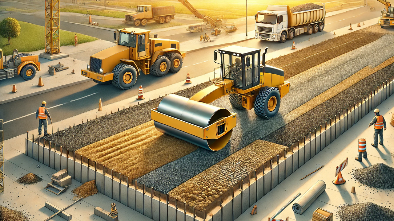 Construcción de Base y Subbase Granular: Claves para un Pavimento Duradero